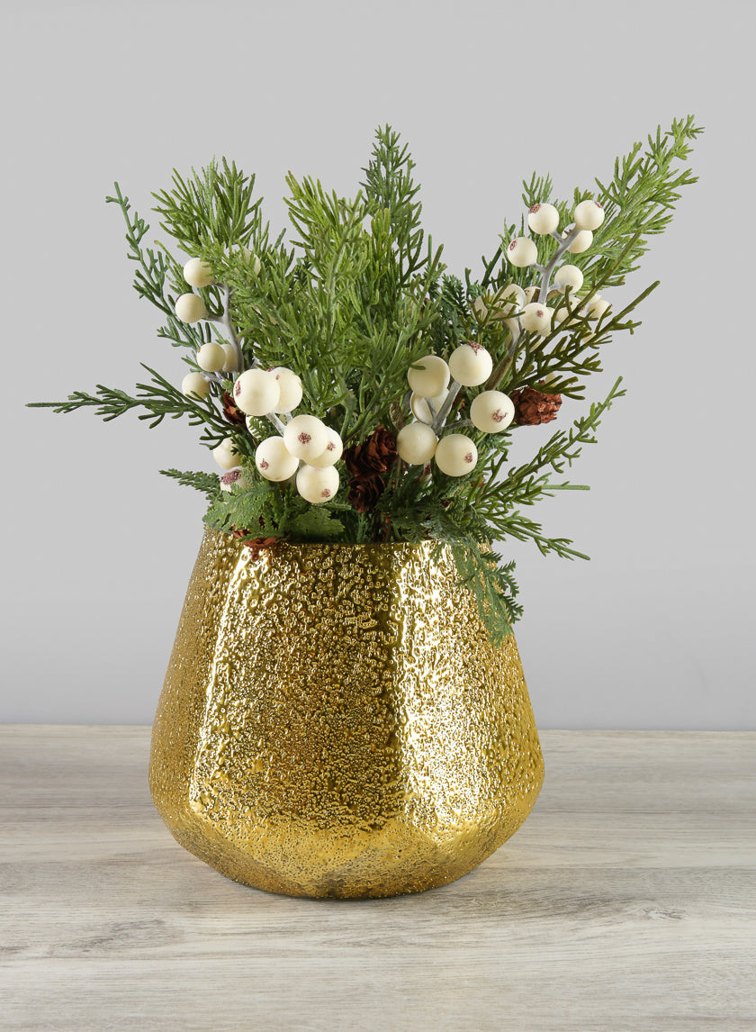 Porte-verre artisanal Equinox de 15 cm de haut, couleur ou scintillant